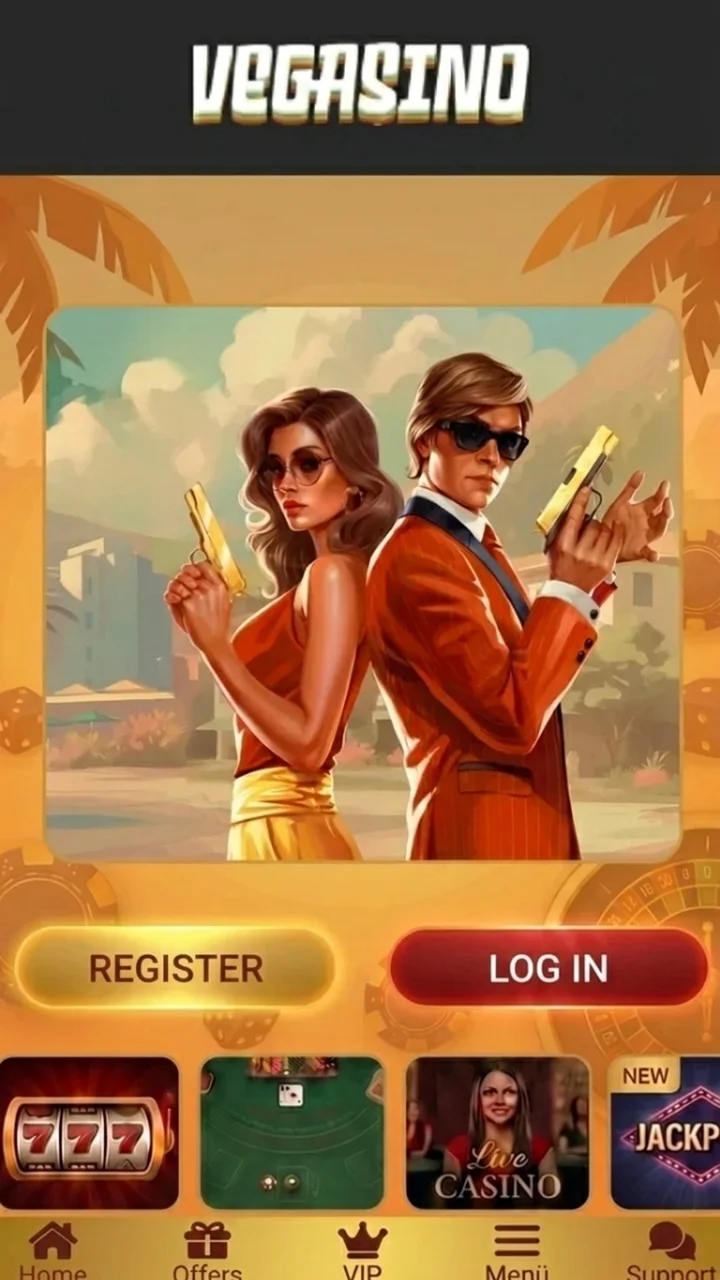 Vegasino mobile app
